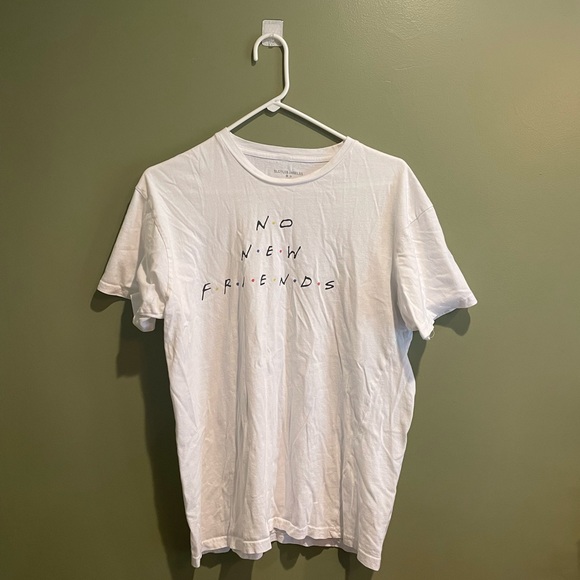 “NO NEW FRIENDS” UNISEX T-SHIRT Sz LARGE - Picture 2 of 9